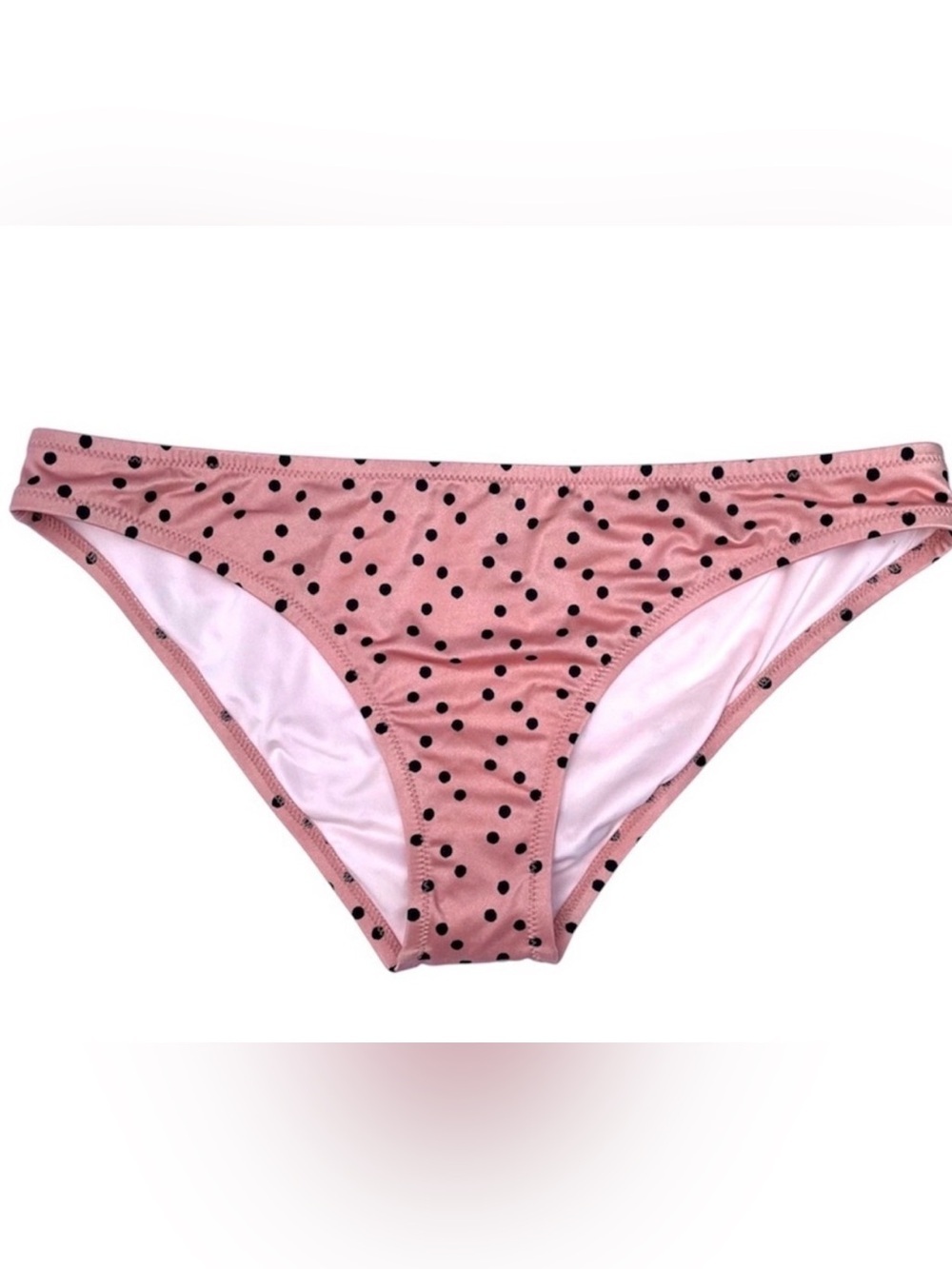 Shade & Shore Polka Dot Cheeky Bikini Bottoms Small NWOT - Picture 3 of 7